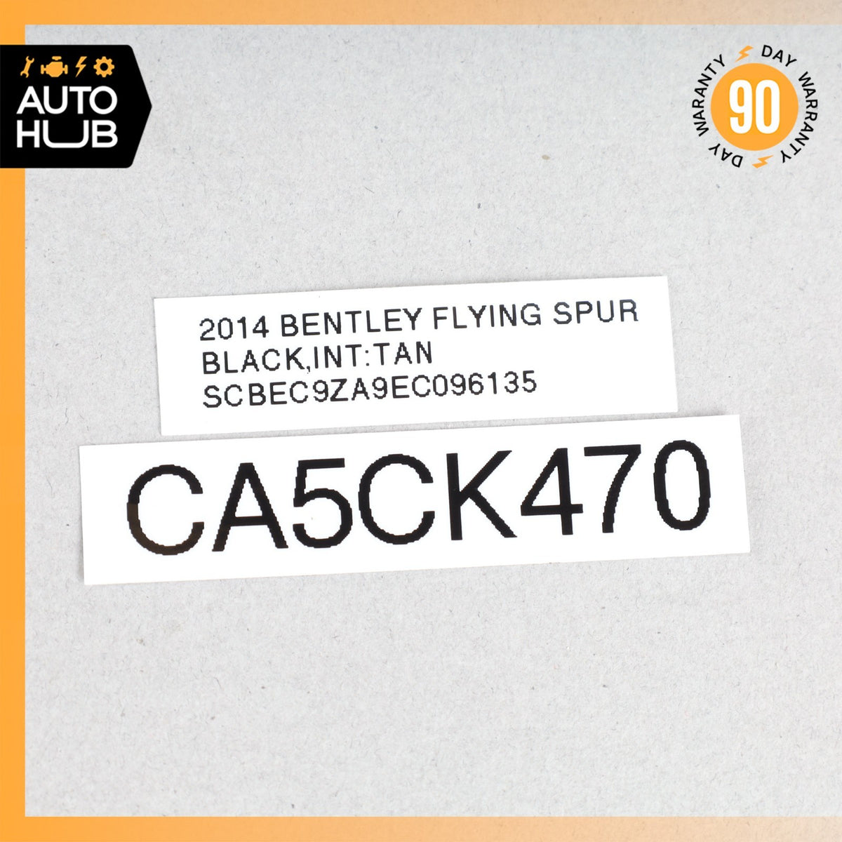 Bentley Continental Flying Spur Steering Column Control Module 3W3907705A OEM - photo 6