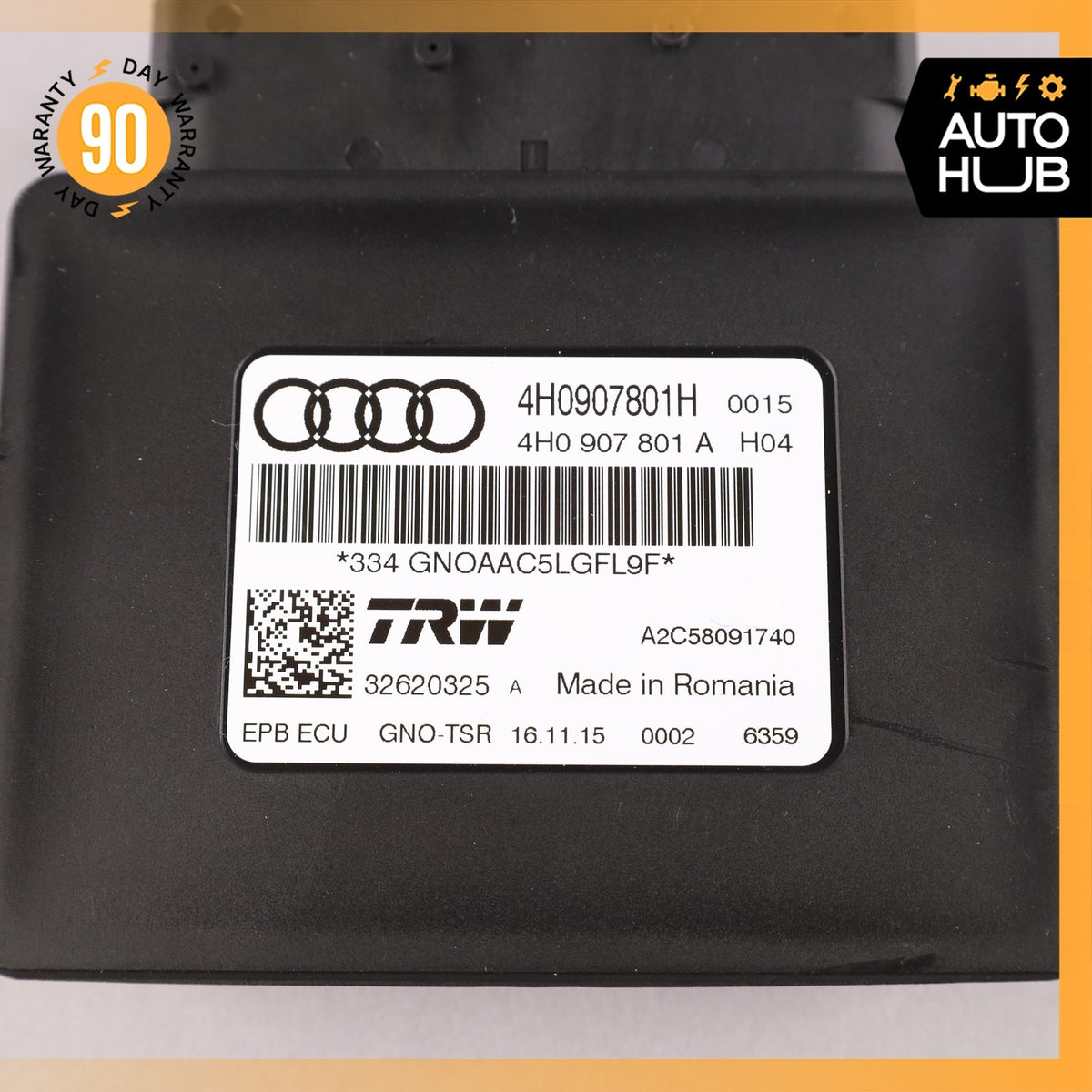 Audi D4 A8 A8L Hand Parking Brake Control Module Unit 4H0907801H OEM - photo 9