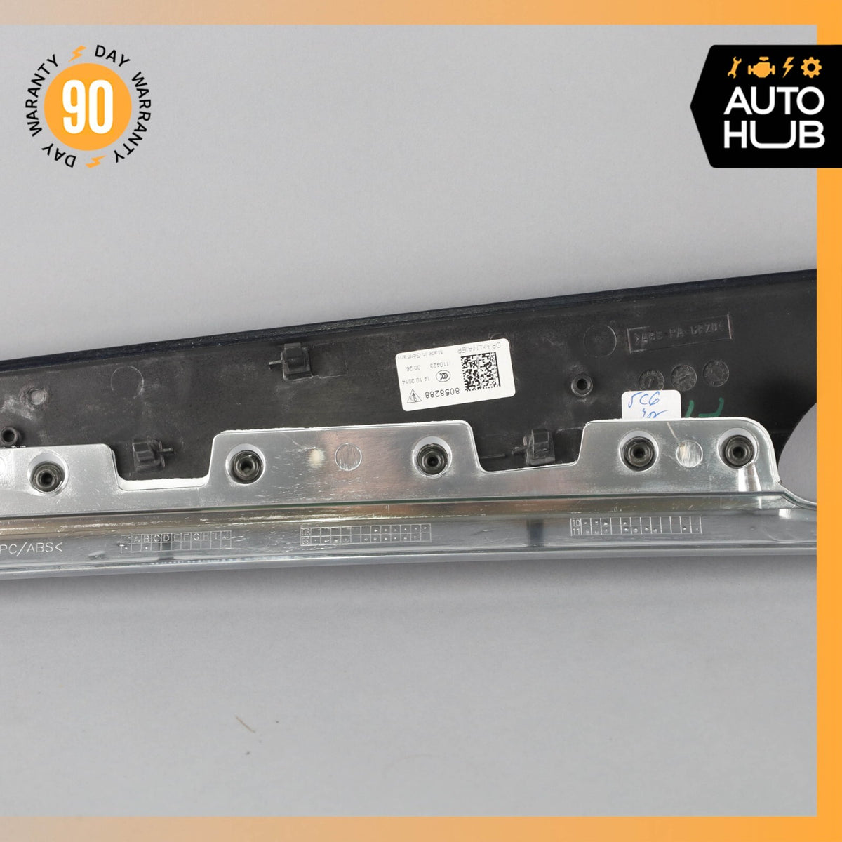 Porsche Panamera 970 Front Right Door Panel Molding Wood w/ Memory Switch OEM - photo 11
