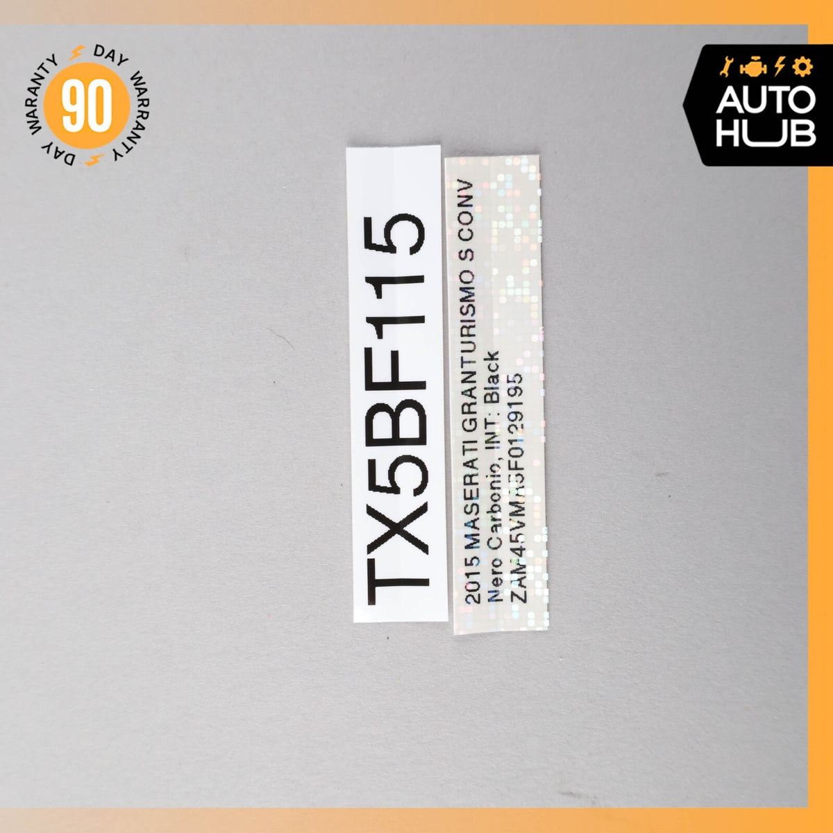 08-19 Maserati GranTurismo S GranCabrio M145 Hazard Light Control Switch OEM 43k - photo 11