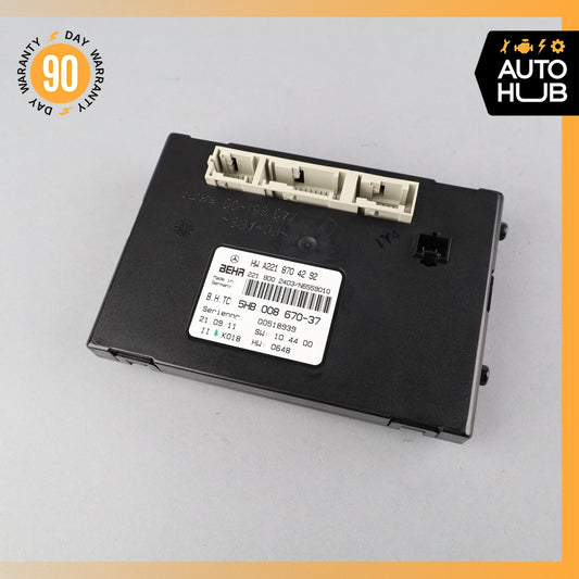 07-14 Mercedes W221 S600 CL550 AC A/C Heater Control Module 2218700091 OEM - photo 1
