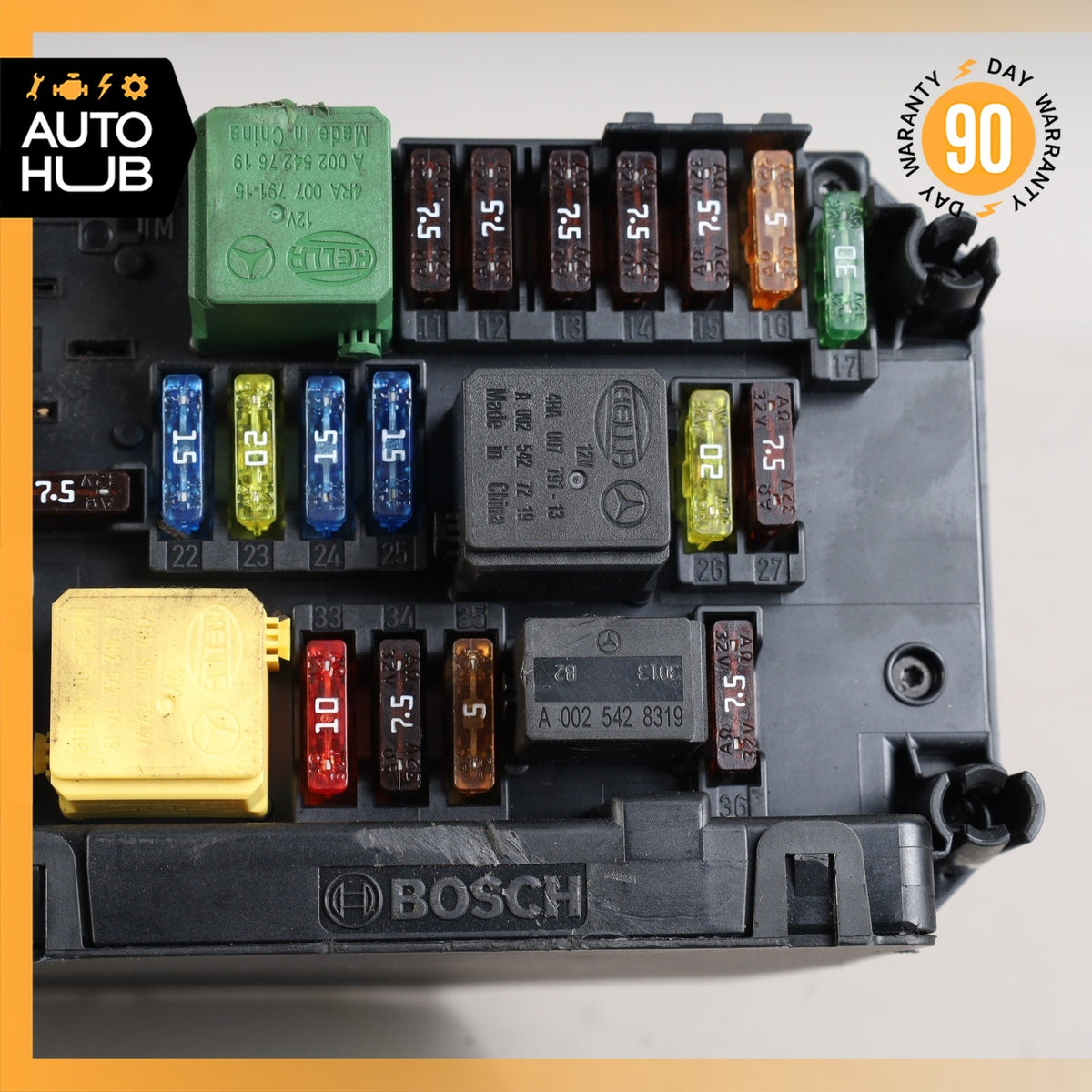 10-20 Mercedes X204 GLK250 SLK350 C250 Front SAM Module Relay Fuse Box OEM - photo 3