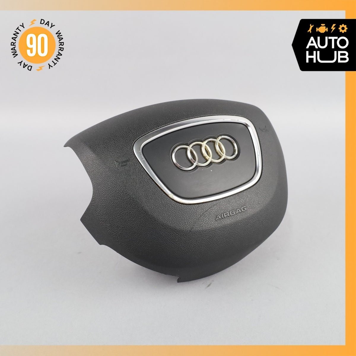 13-17 Audi 8R Q5 SQ5 Steering Wheel Airbag Air Bag Black 8R0880201L OEM - photo 2