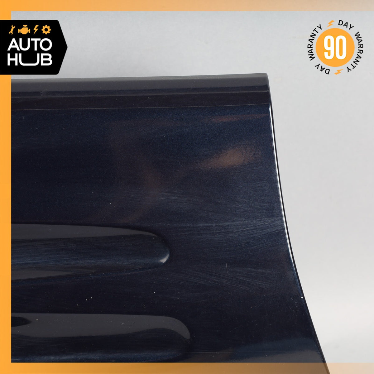96-02 Mercedes R129 SL500 SL320 Front Left Driver Side Fender Molding Blue OEM - photo 6