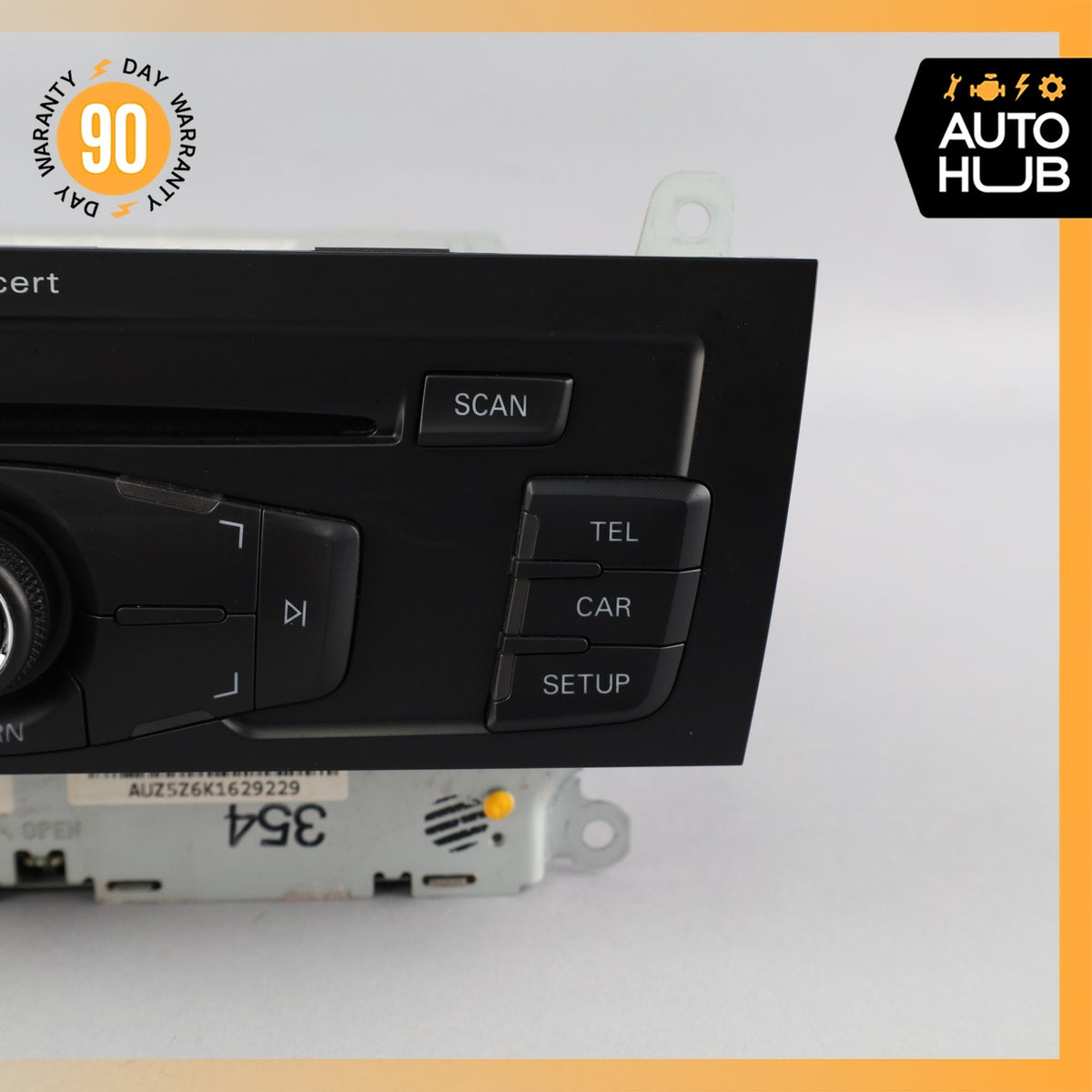 10-12 Audi B8 A4 S4 Audio Radio Receiver Head Unit AM CD Player OEM - photo 6