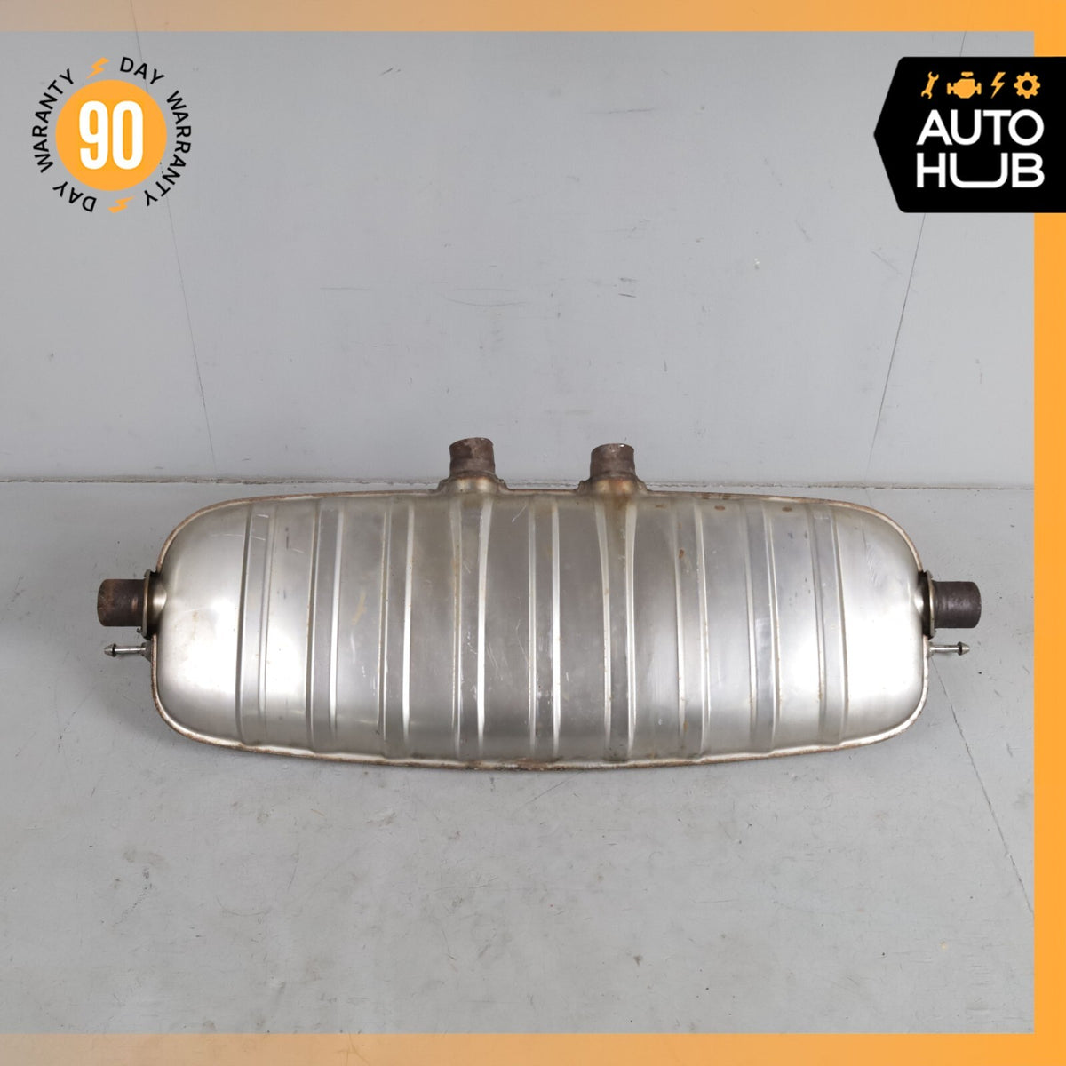 03-06 Porsche Cayenne 955 Turbo S Dual Exhaust Muffler Mufflers Assembly OEM - photo 8