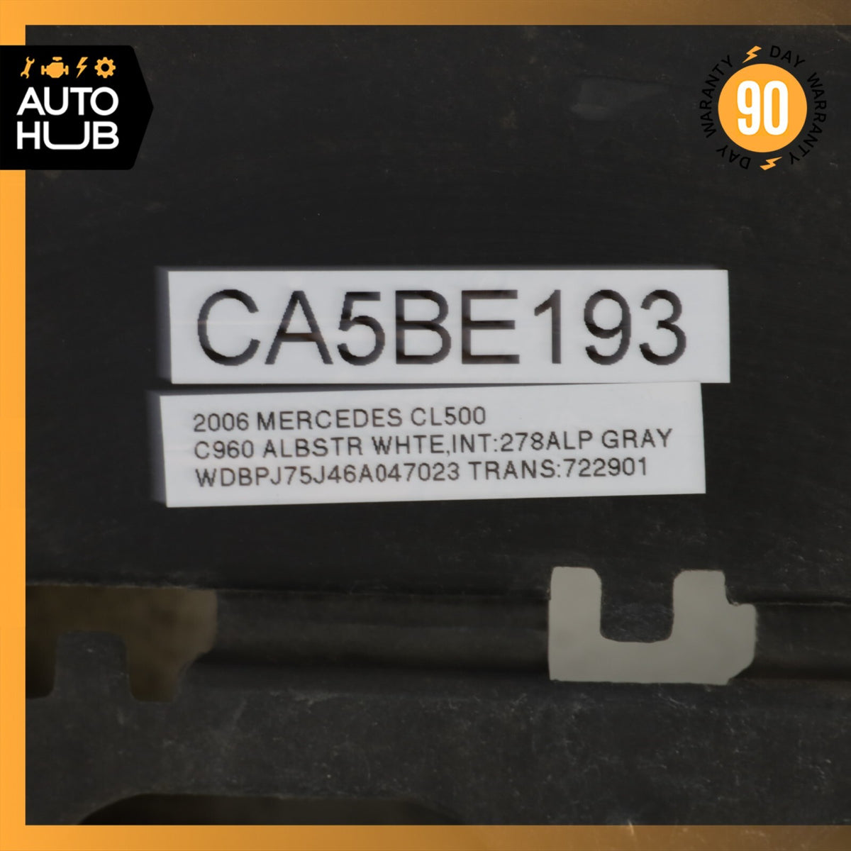 00-06 Mercedes W215 CL500 CL600 Rear Bumper Cover Assembly w/Brabus Diffuser OEM - photo 24