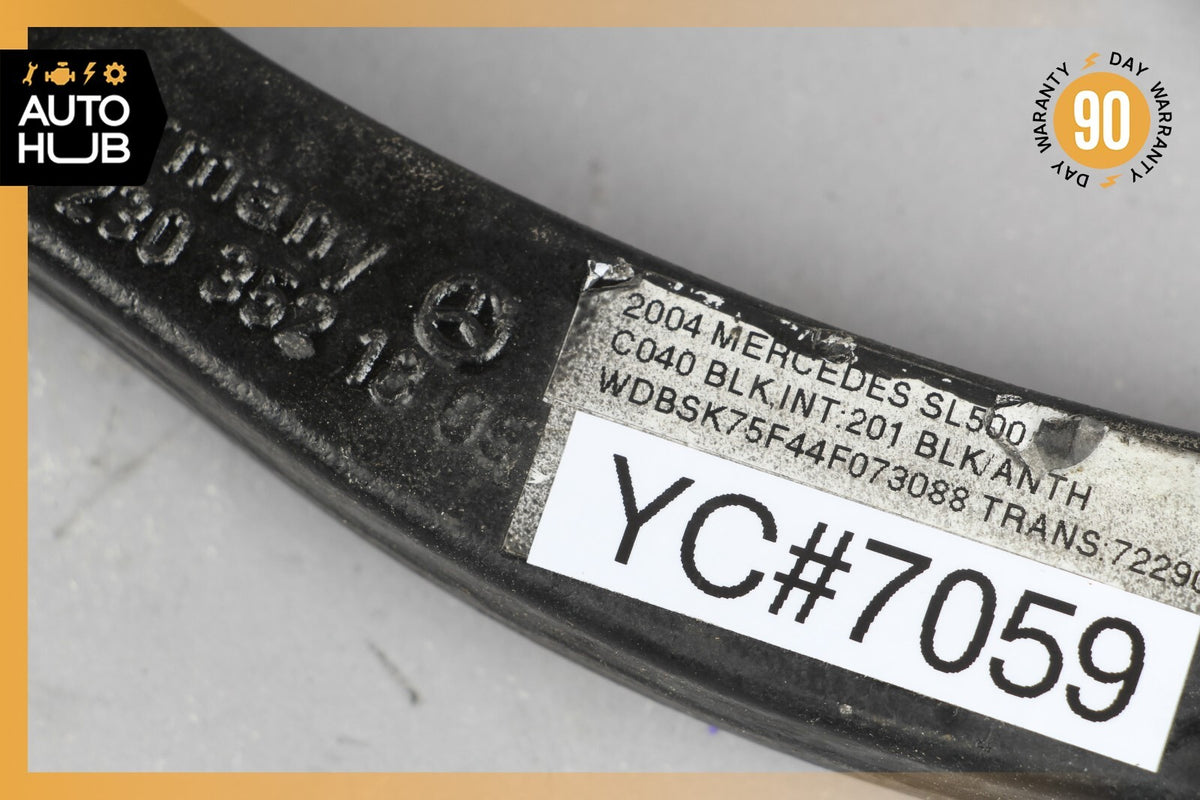03-12 Mercedes R230 SL500 SL550 Rear Right Side Tie Rod Control Arm Set OEM 49k - photo 13