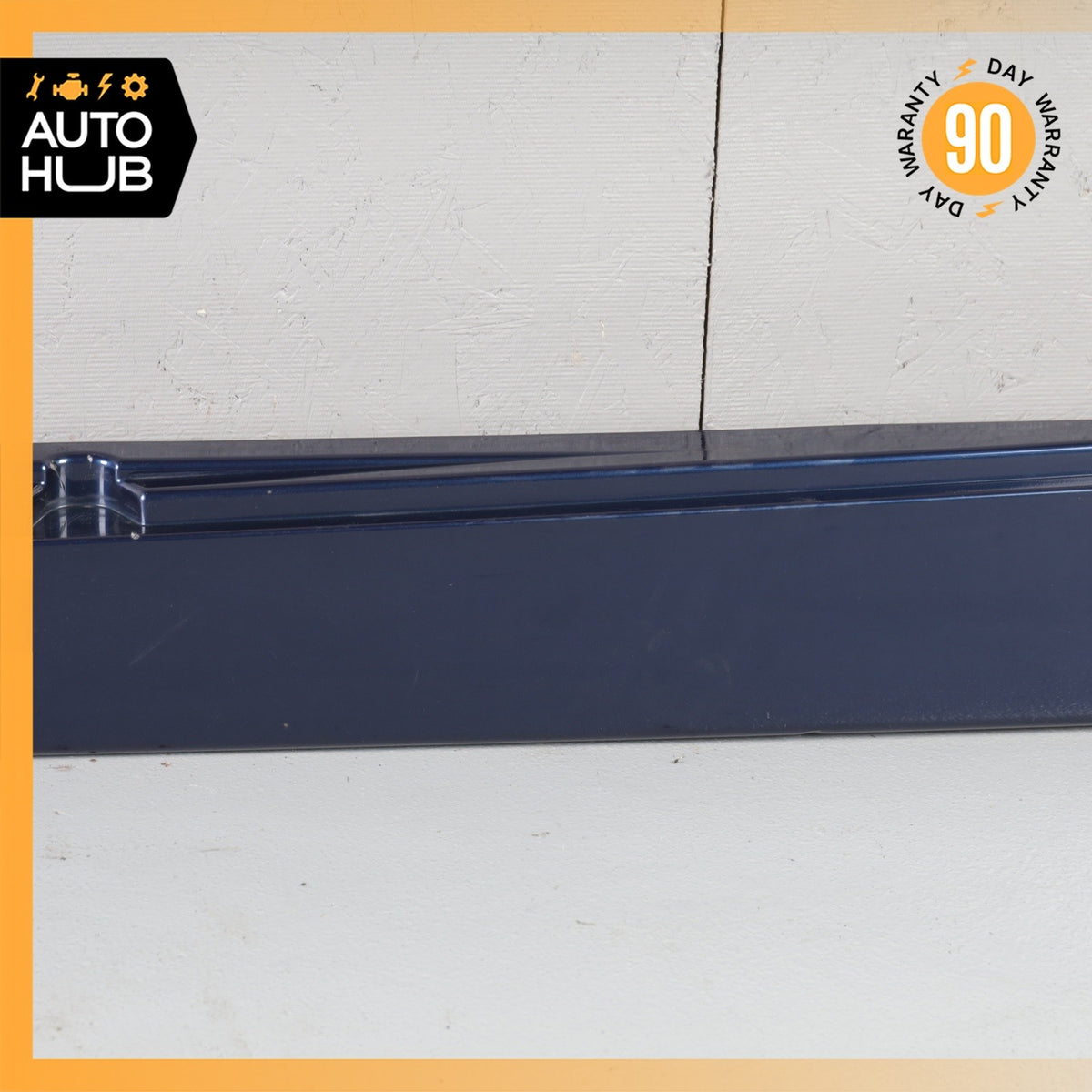 11-16 BMW F10 528i 550i Left Driver Side Rocker Panel Side Skirt Blue OEM - photo 3