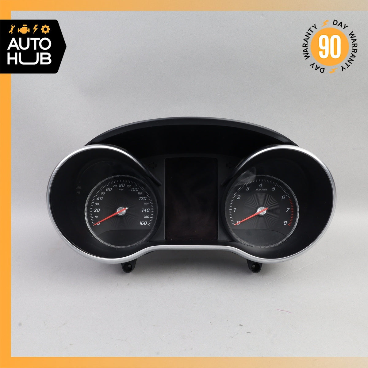 15-18 Mercedes W205 C300 Instrument Speedometer Cluster 2059004316 OEM 90k - photo 2