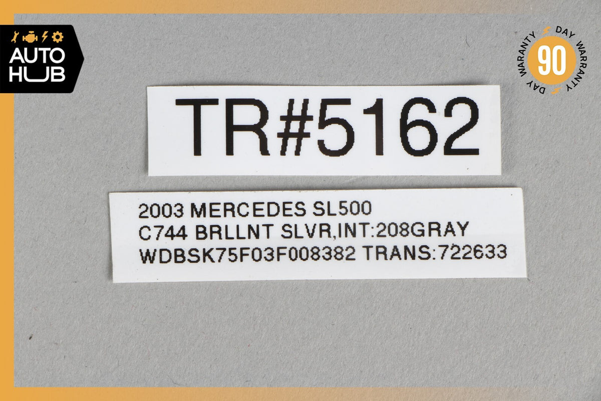 Mercedes R230 SL500 SL55 Convertible Top Main Drive Lift Cylinder Right Side OEM - photo 11