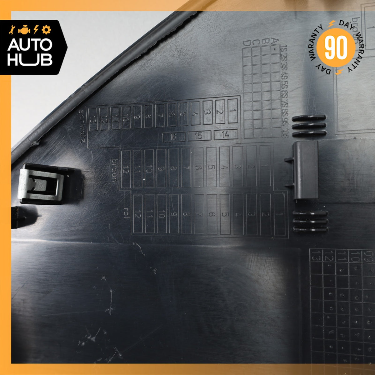 Audi B8 A4 Dashboard End Cover Panel Trim Right Black 8K0857085B OEM - photo 10