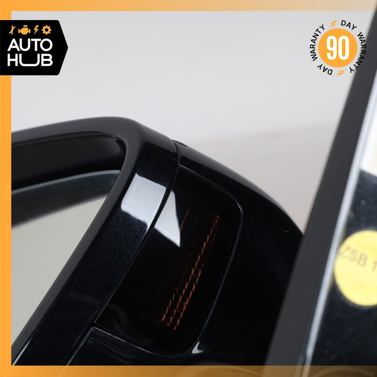 11-18 Audi D4 A8 S8 Front Left Side Rear View Mirror w/ Blind Spot Black OEM - photo 9