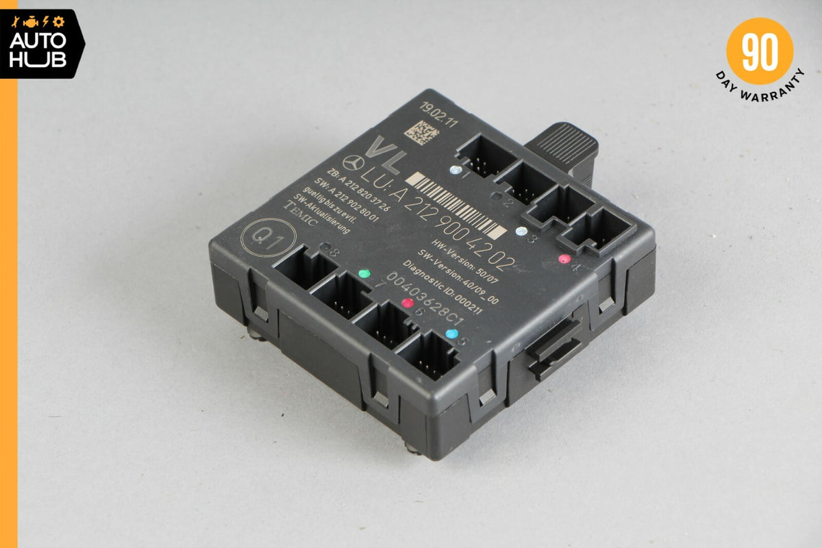08-18 Mercedes W212 E350 SLK350 E400 Front Left Side Door Control Module OEM 30k - photo 4