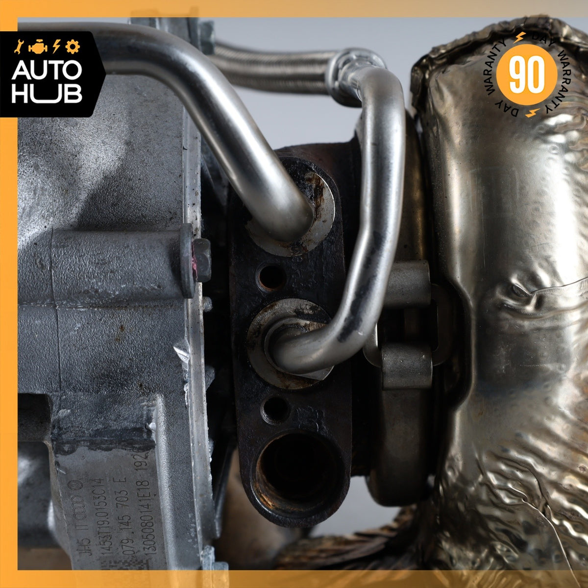 13-18 Audi C7 S6 A8 S7 Left Turbo Charger Turbocharger Manifold 079145703E OEM - photo 6