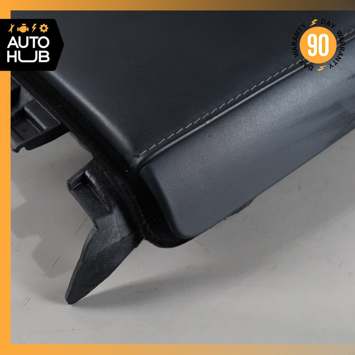 14-20 Mercedes W222 S550 S450 Center Console Arm Rest Armrest Nappa OEM - photo 2
