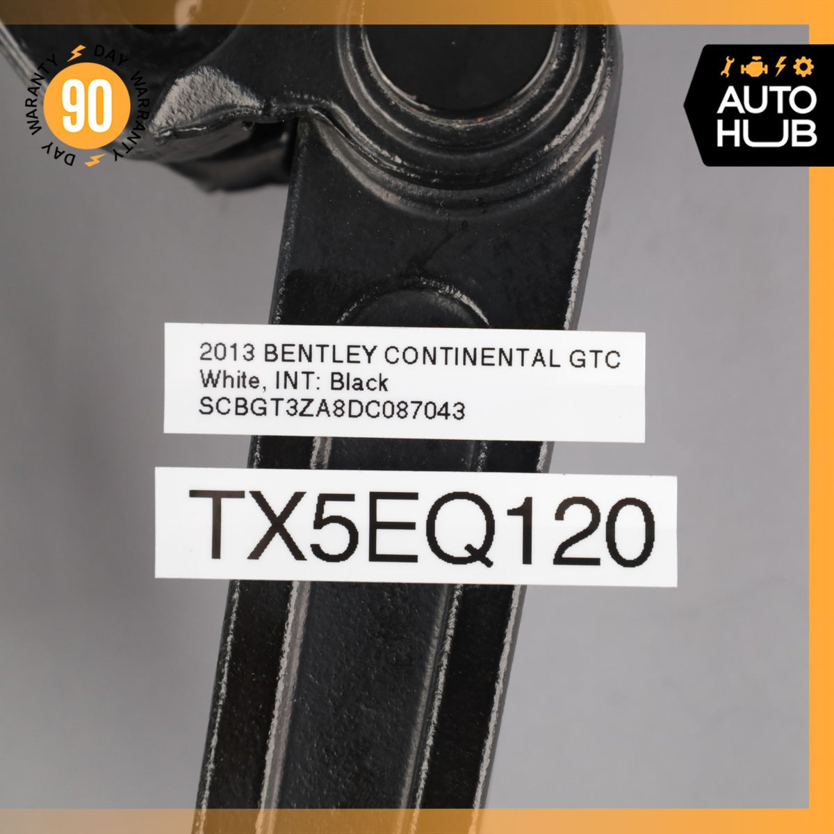 07-18 Bentley Continental GTC Rear Trunk Lid Hinges Left & Right Set OEM 55k - photo 13