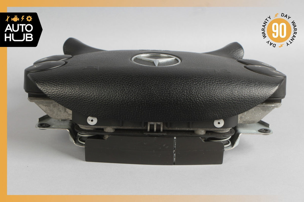 Mercedes R230 SL500 SL55 AMG CLK500 E350 Steering Wheel Airbag Air Bag Black OEM - photo 7