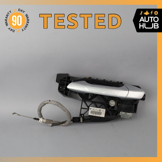 07-13 Mercedes W221 S550 S400 Rear Left Exterior Door Handle Keyless Go OEM - photo 1