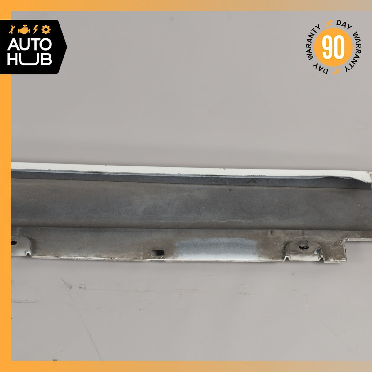17-23 Mercedes W213 E300 E400 Sport AMG Left Rocker Panel Side Skirt White OEM - photo 15
