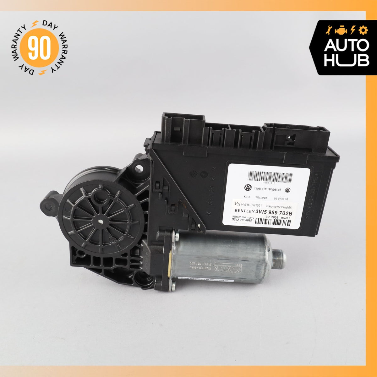 Bentley Continental Flying Spur Front Right Door Window Regulator Motor OEM 39k - photo 2