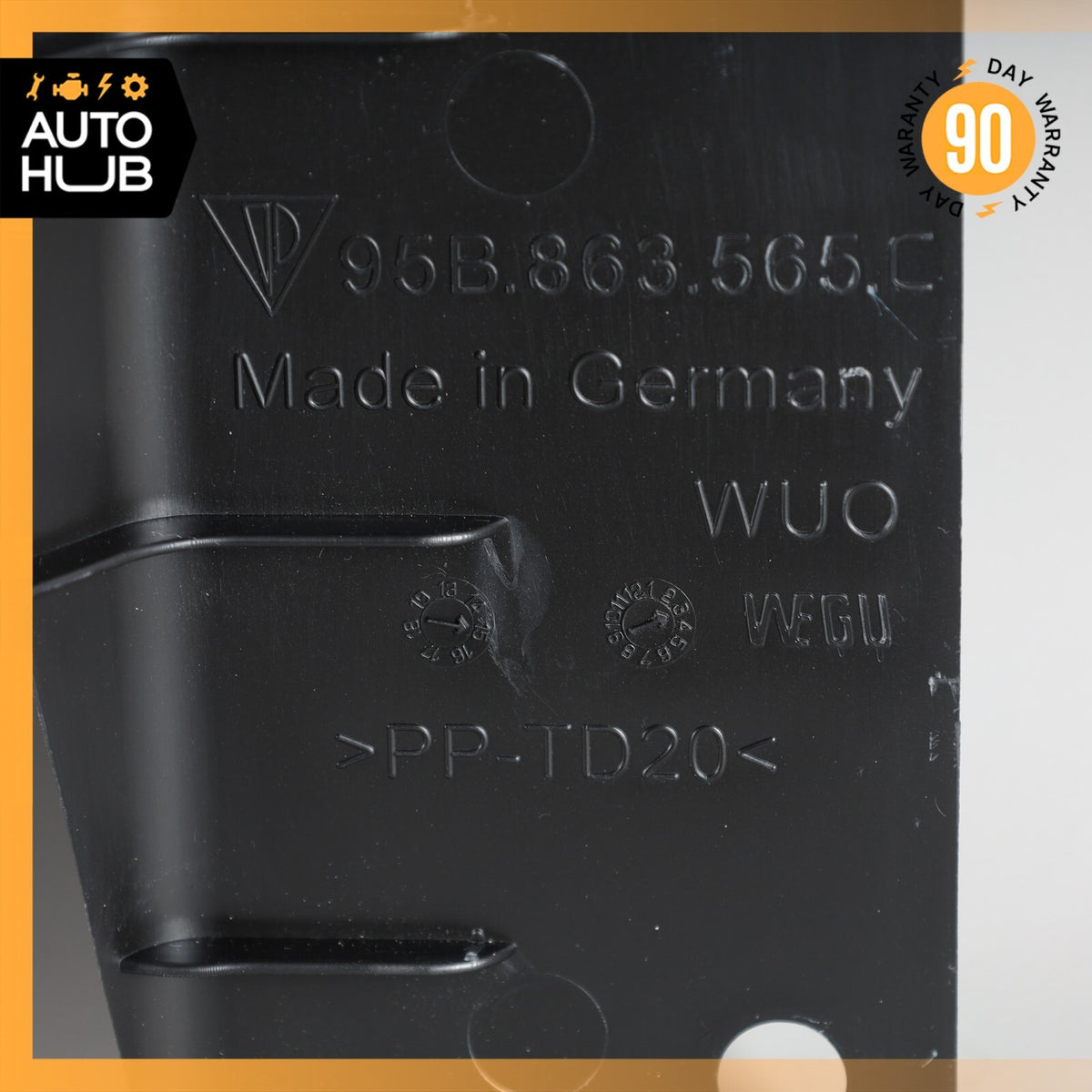 15-24 Porsche Macan S 95B Rear Trunk Lid Battery Cover Panel OEM - photo 13
