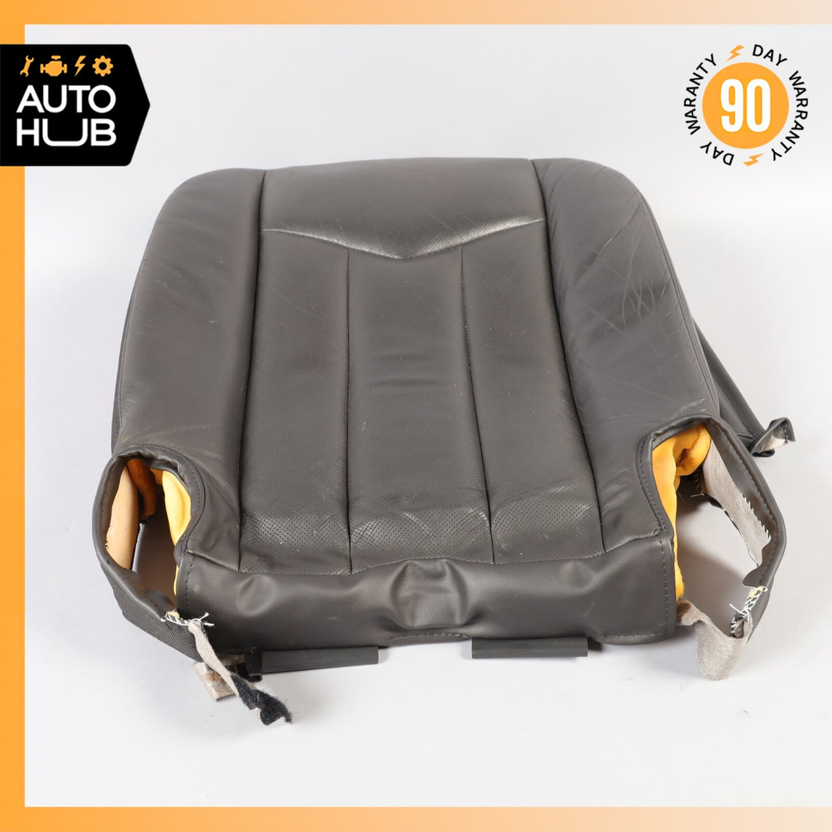 04-08 Cadillac XLR Right Passenger Bottom Lower Seat Cushion Black OEM 51k - photo 10