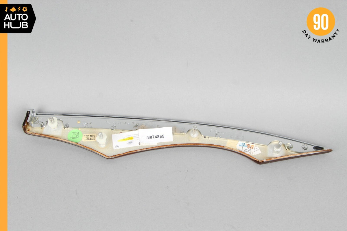 03-09 Mercedes W211 E320 E500 E550 Rear Left Driver Side Door Trim Wood OEM - photo 6