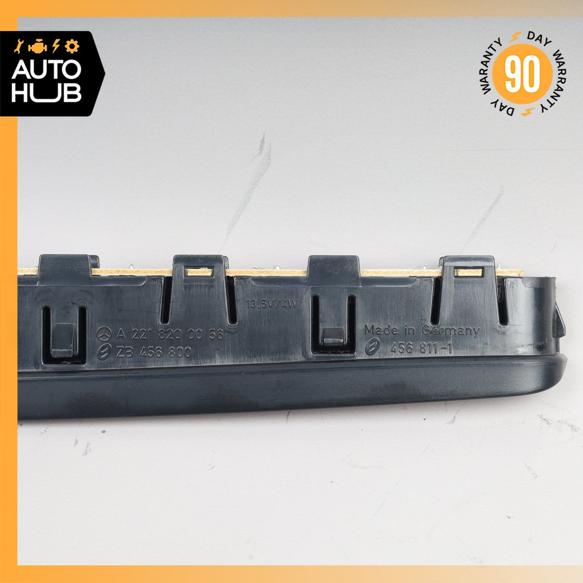 07-14 Mercedes W221 S600 CL550 S400 Rear 3RD Third Brake Stop Light Black OEM - photo 9