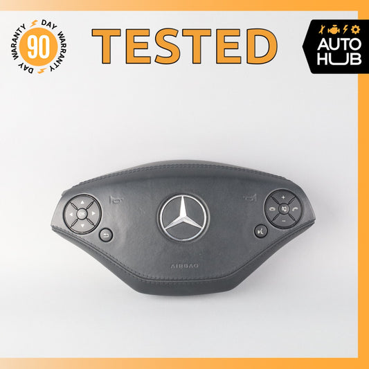 10-14 Mercedes W221 S400 S550 CL550 Steering Wheel Airbag Air Bag Black OEM - photo 1