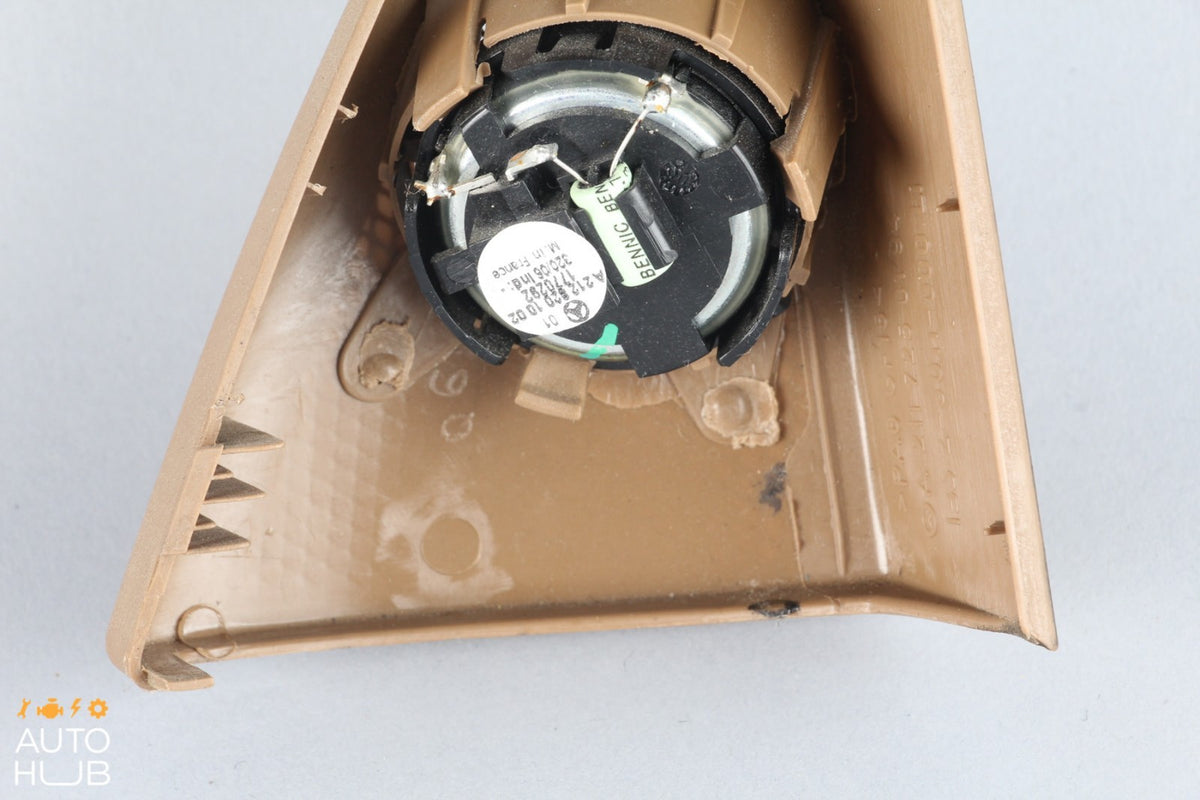 07-09 Mercedes W211 E350 E550 E320 Tweeter Speaker Cover Front Left Brown OEM - photo 11