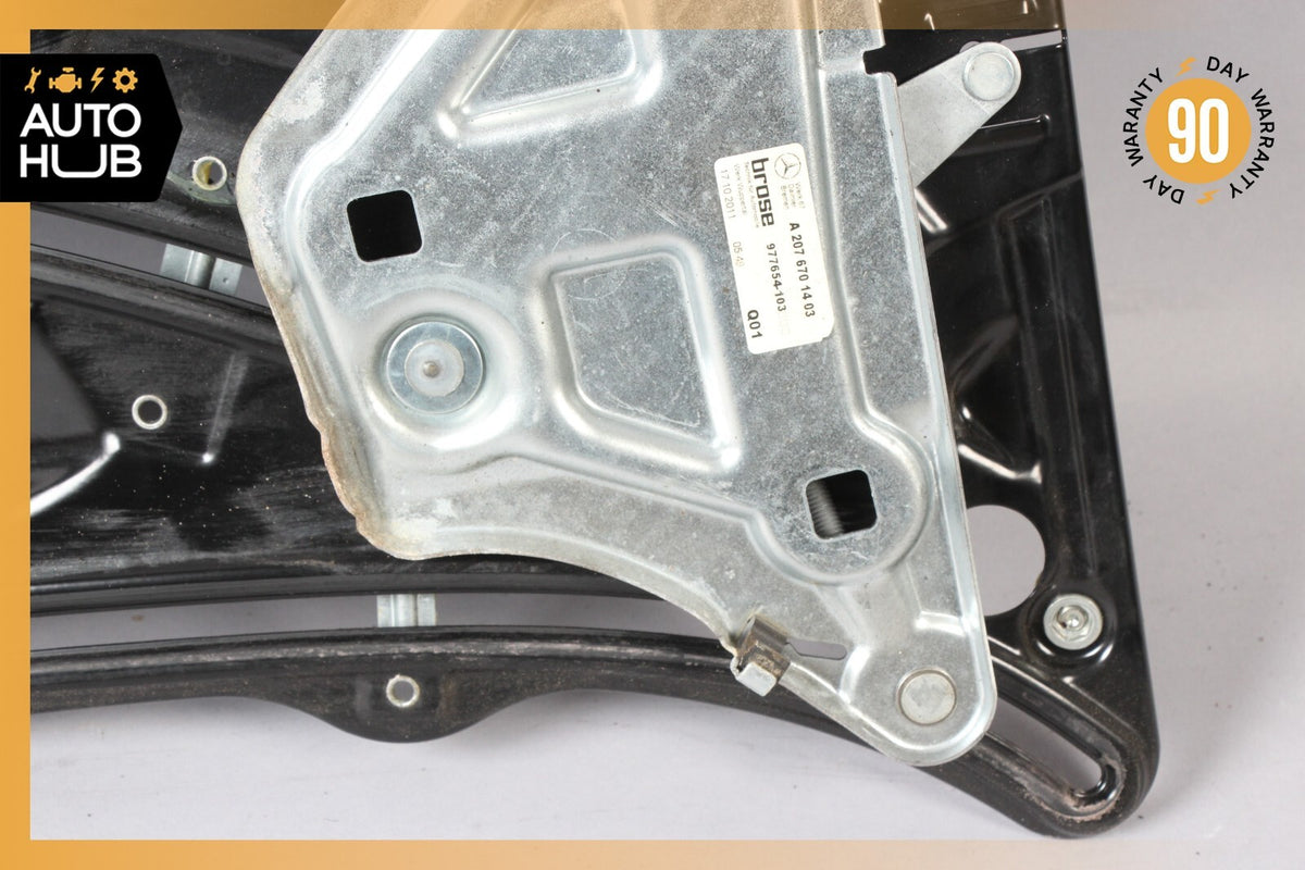 Mercedes W207 E550 E400 Coupe Rear Passenger Side Window Regulator w/Motor OEM - photo 9