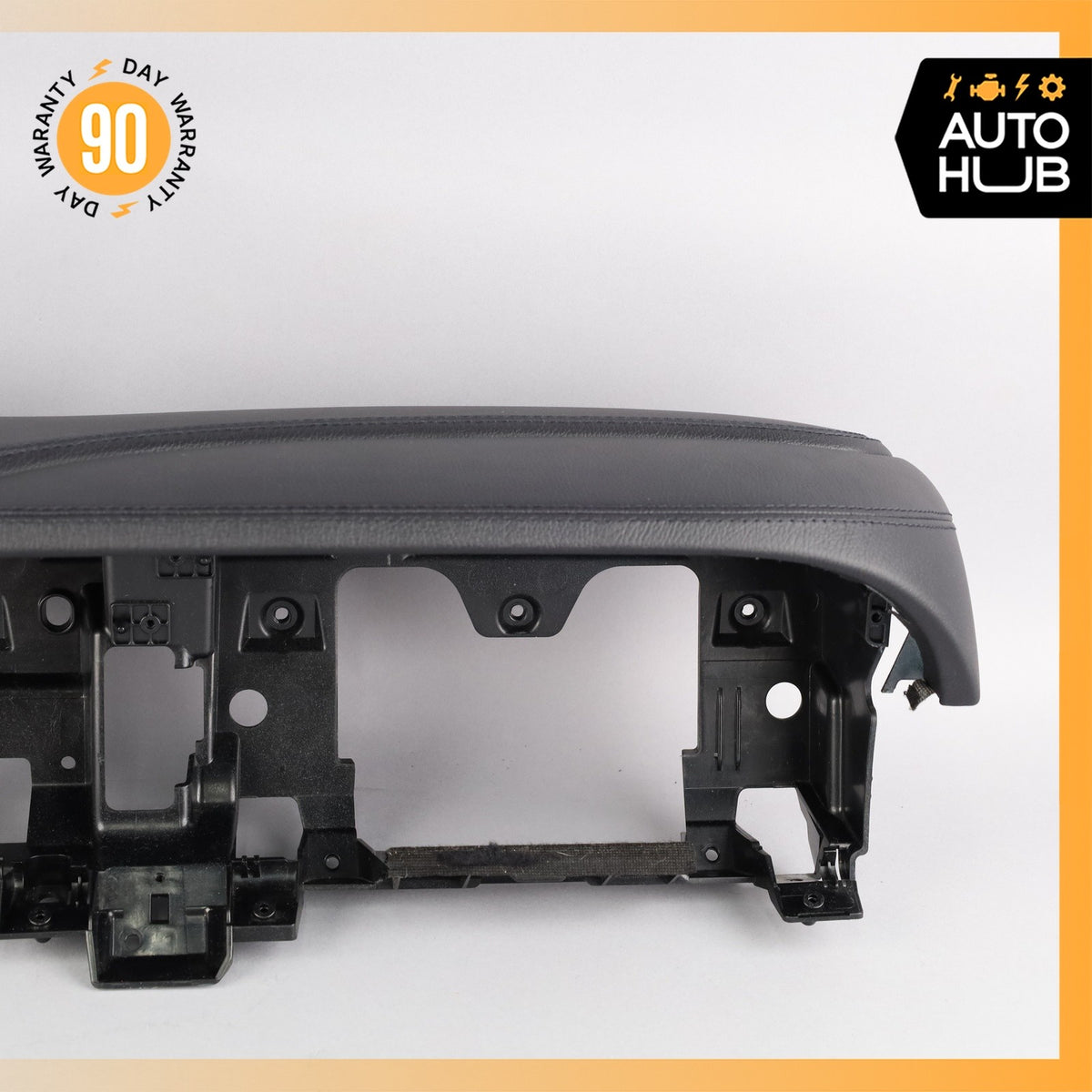 07-13 Mercedes W221 S63 S550 S450 Dashboard Cluster Upper Cover Trim Black OEM - photo 3
