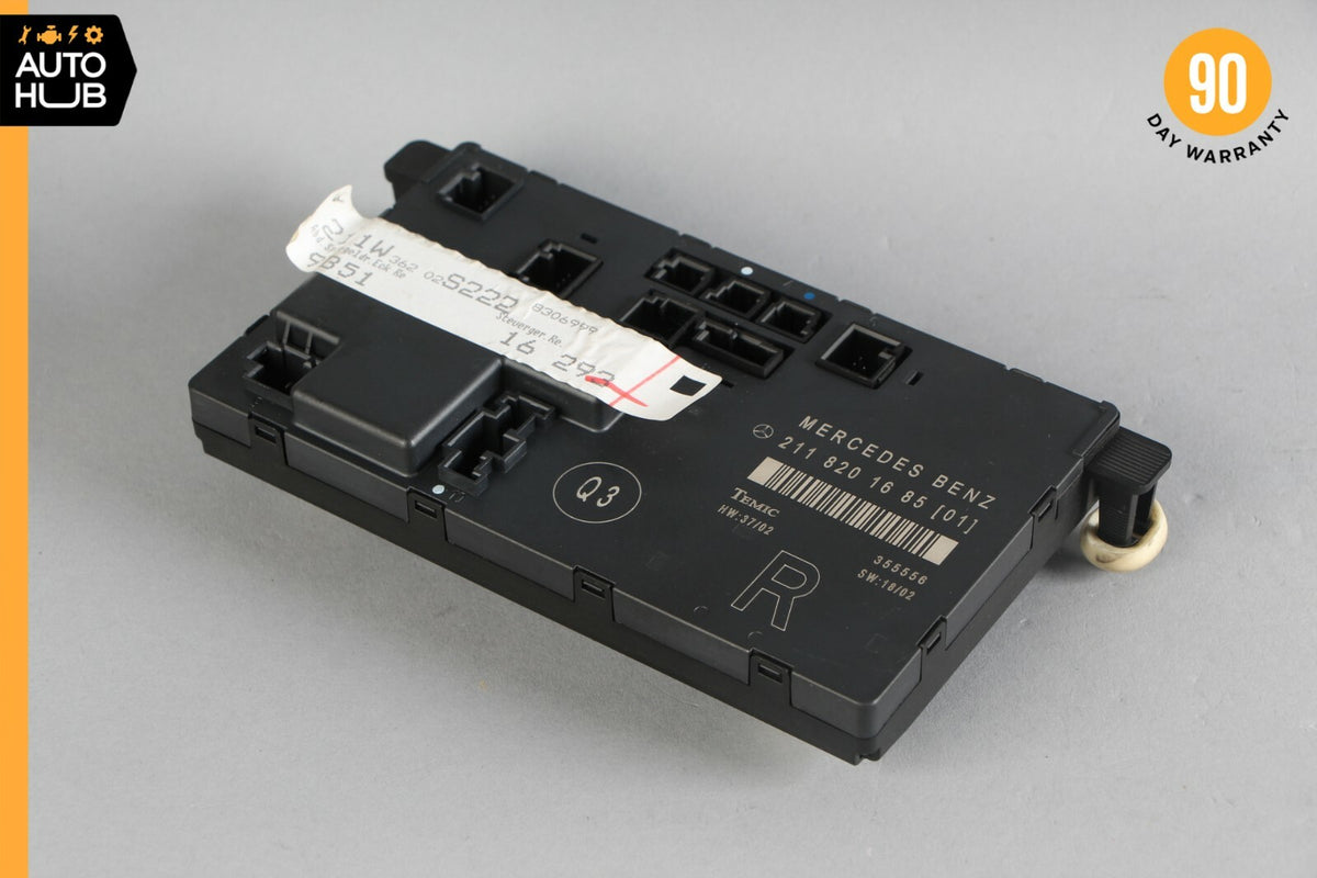 03-09 Mercedes W211 E55 AMG E550 Front Right Passenger Door Control Module OEM - photo 1