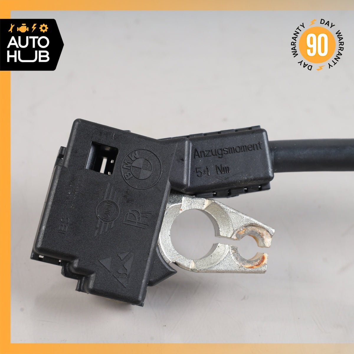 09-19 BMW F10 550i 650i X3 Negative Battery Cable 61219302358 OEM - photo 3