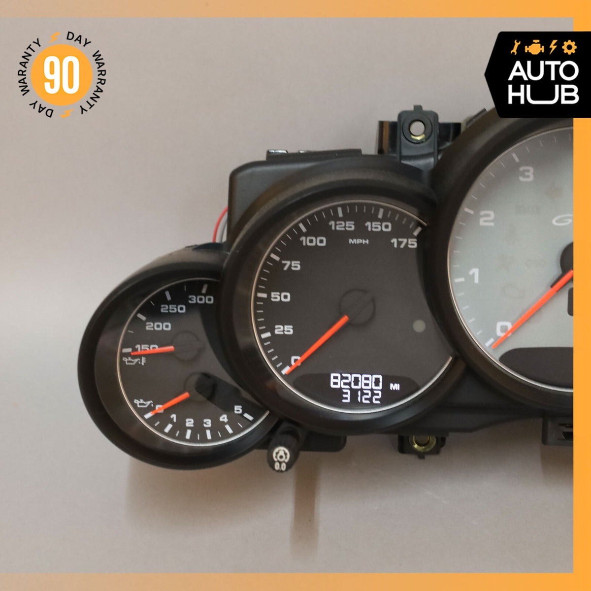 2013 Porsche Cayenne 958 GTS 4.8L Instrument Speedometer Cluster OEM 82k - photo 3