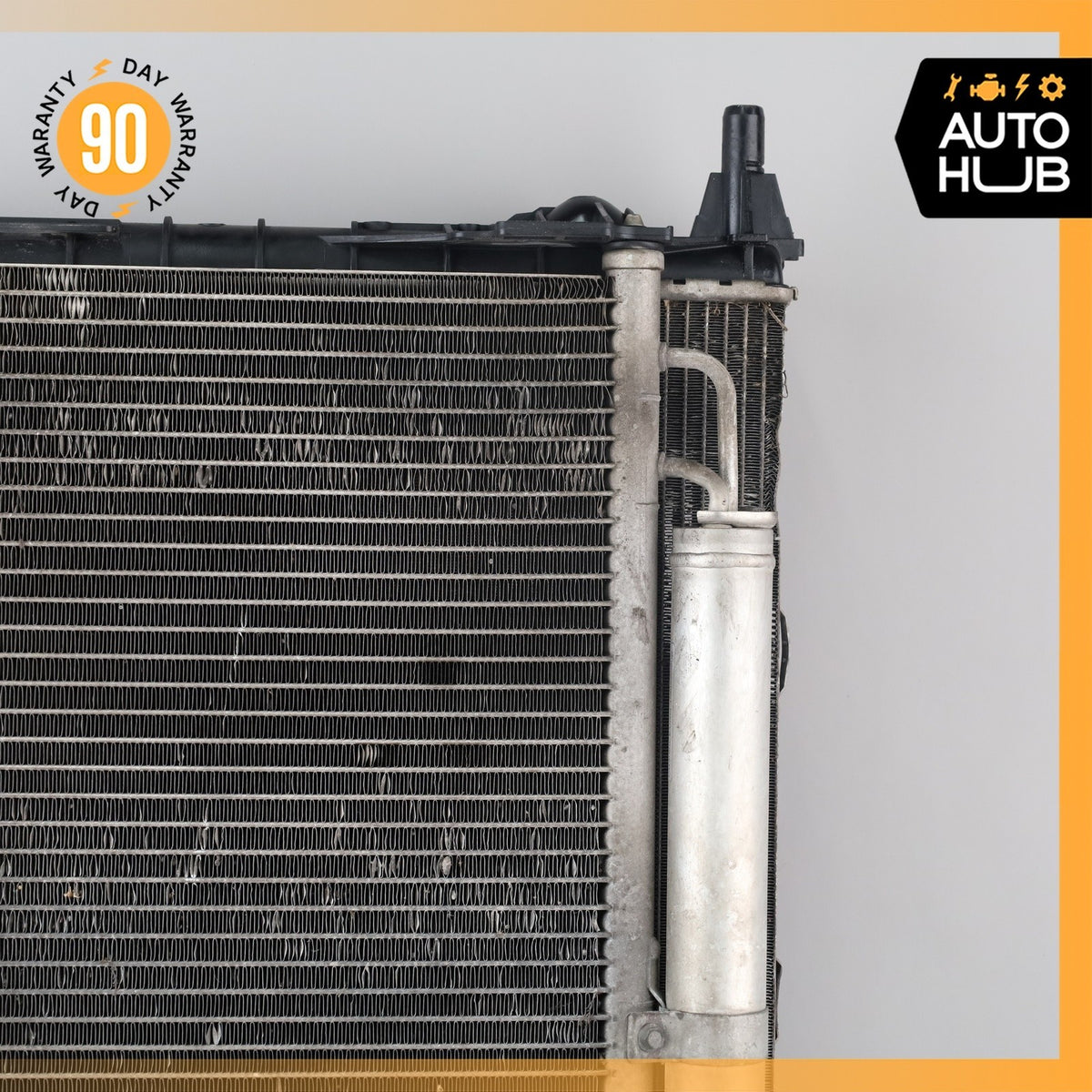13-19 LR Range Rover Sport L494 L405 Engine Cooling Radiator w/ Condenser OEM - photo 12