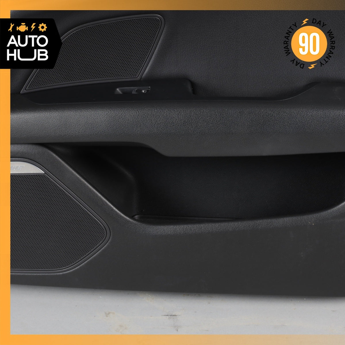 12-18 Audi 4G8 A7 S7 Front Right Passenger Door Panel Cover Trim Black Wood OEM - photo 6