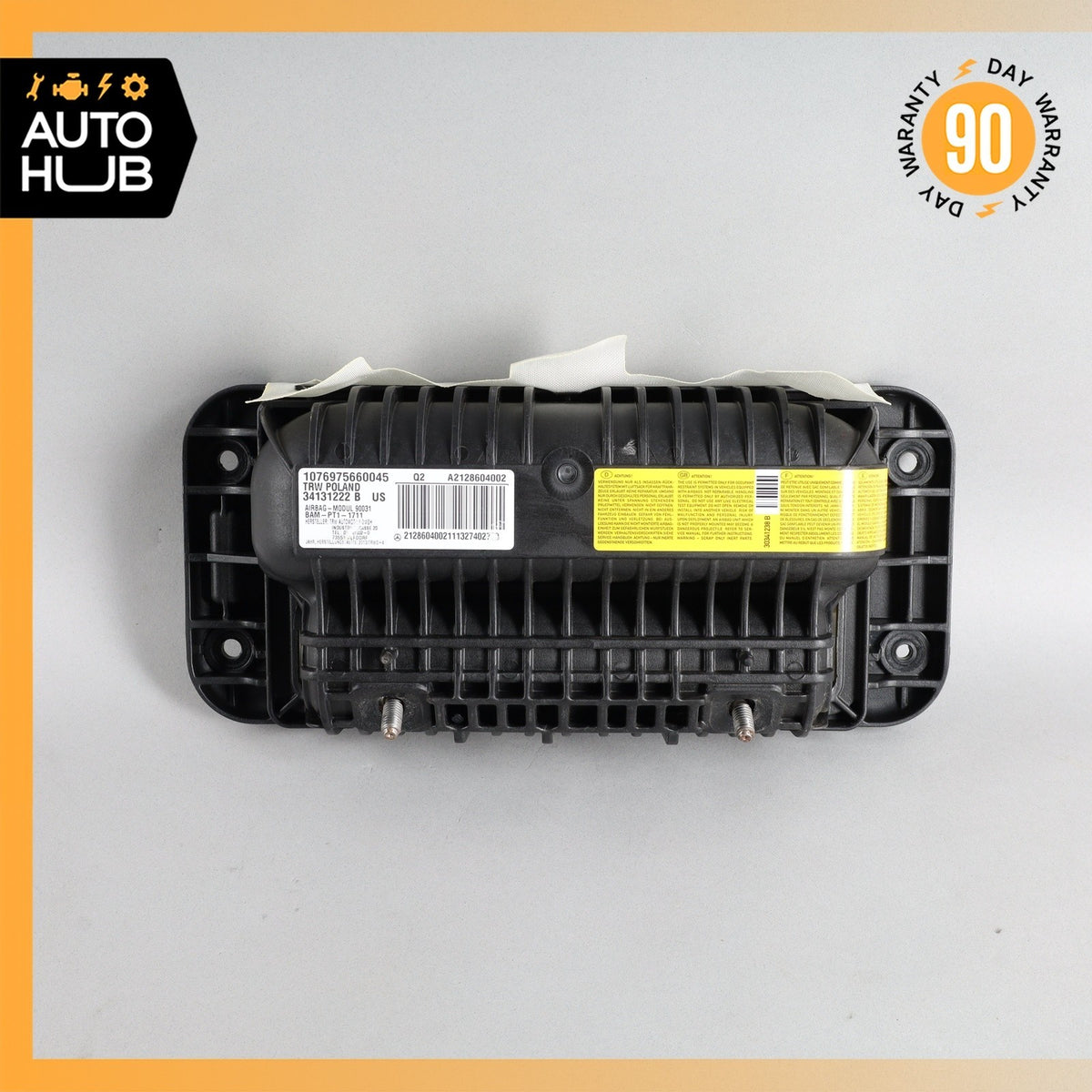 14-16  Mercedes W212 E250 E550 Front Right Dashboard Upper Airbag Air Bag OEM - photo 8