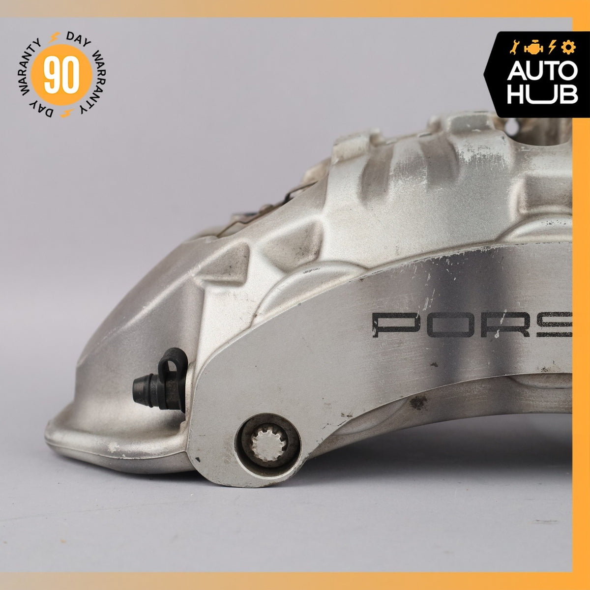 10-23 Porsche Panamera Cayenne Macan Front Brake Calipers Set 7PP615123 OEM - photo 14