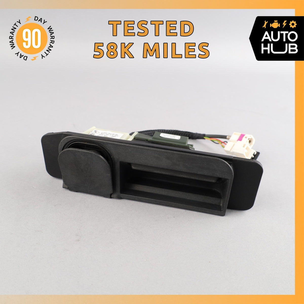 14-20 Mercedes W117 CLA250 S550 Trunk Tailgate Release Open Handle w/ Camera OEM - photo 1