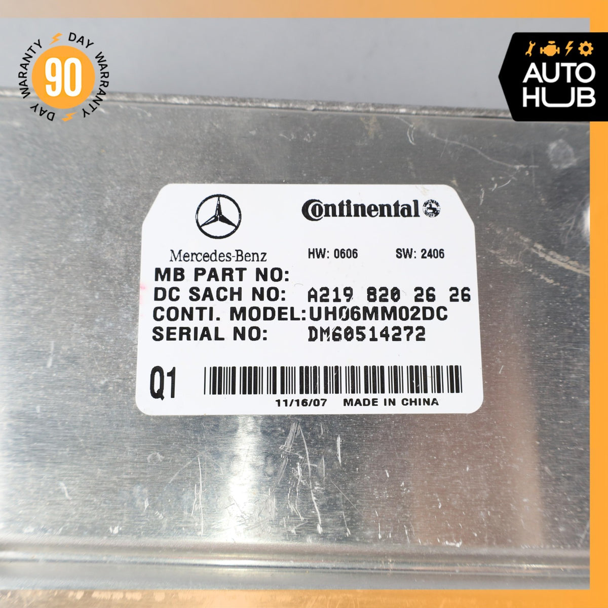 06-12 Mercedes W164 ML63 AMG E350 Communication Control Module 2198202626 OEM - photo 8