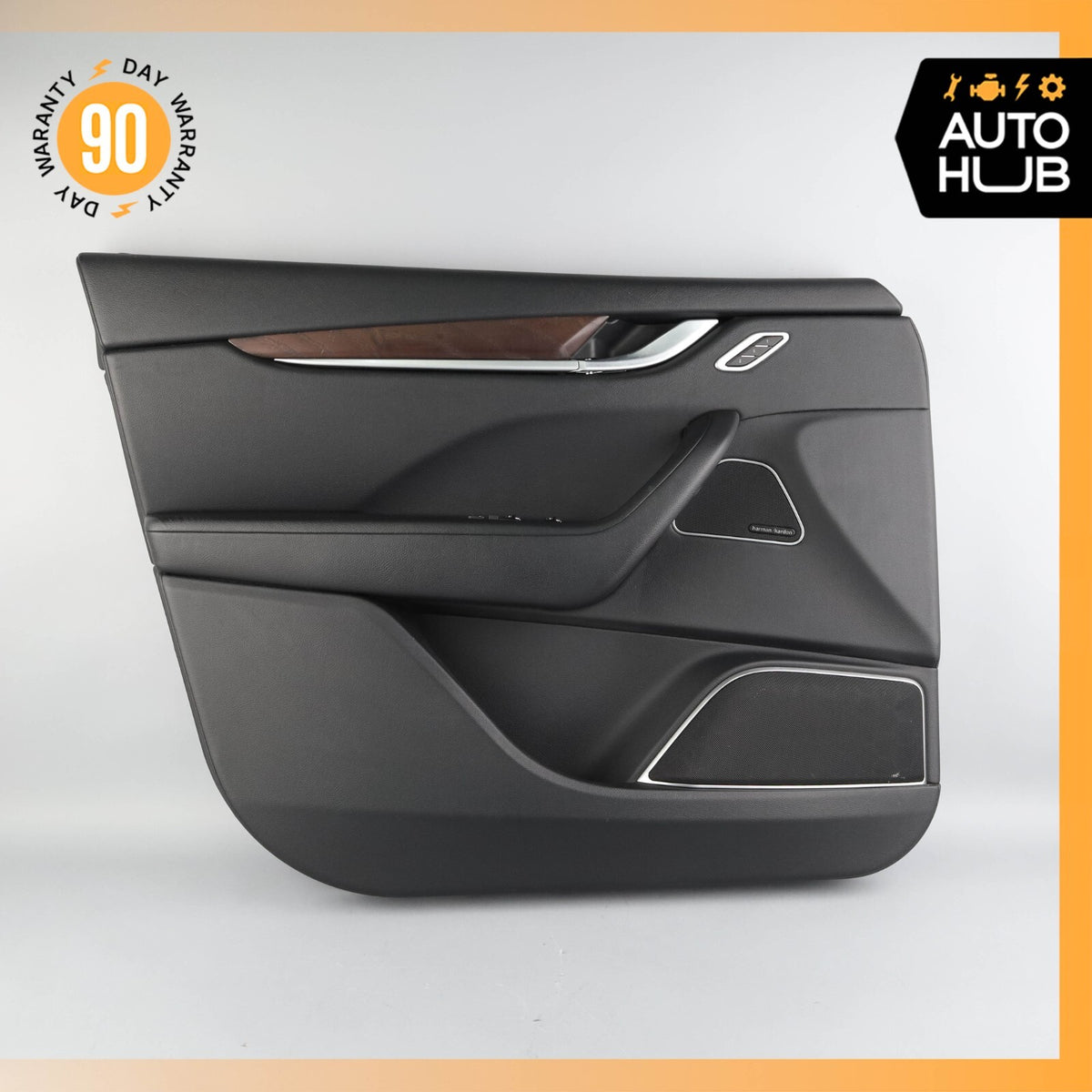 17-20 Maserati Levante M161 Interior Door Panel Front Left Side Black OEM 73k - photo 2