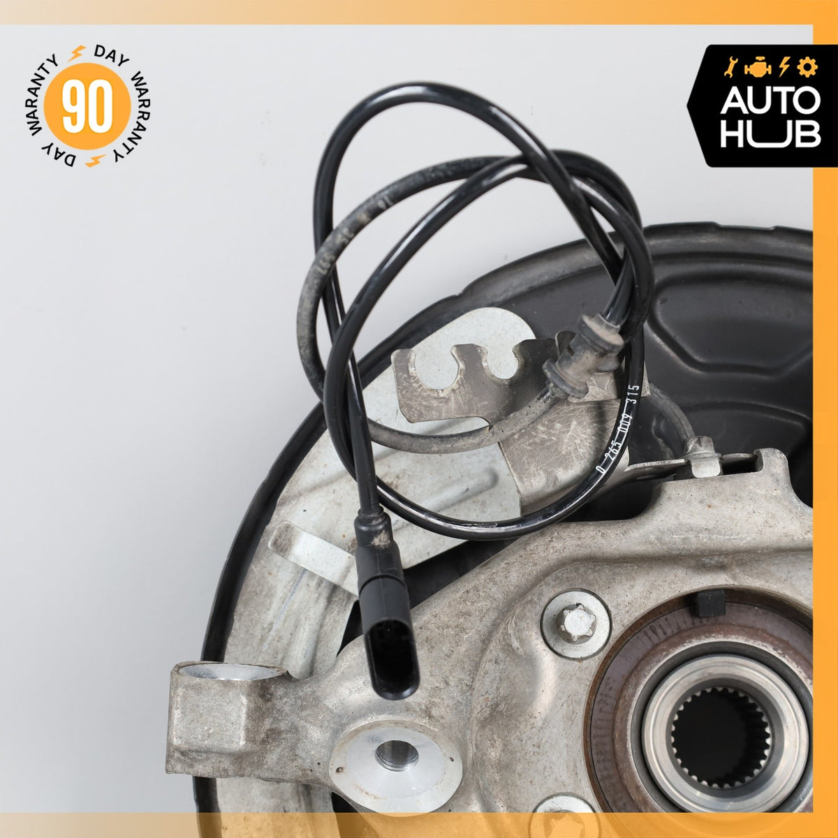 16-23 Mercedes W205 C43 C450 AMG Rear Left Driver Side Spindle Knuckle Hub OEM - photo 8