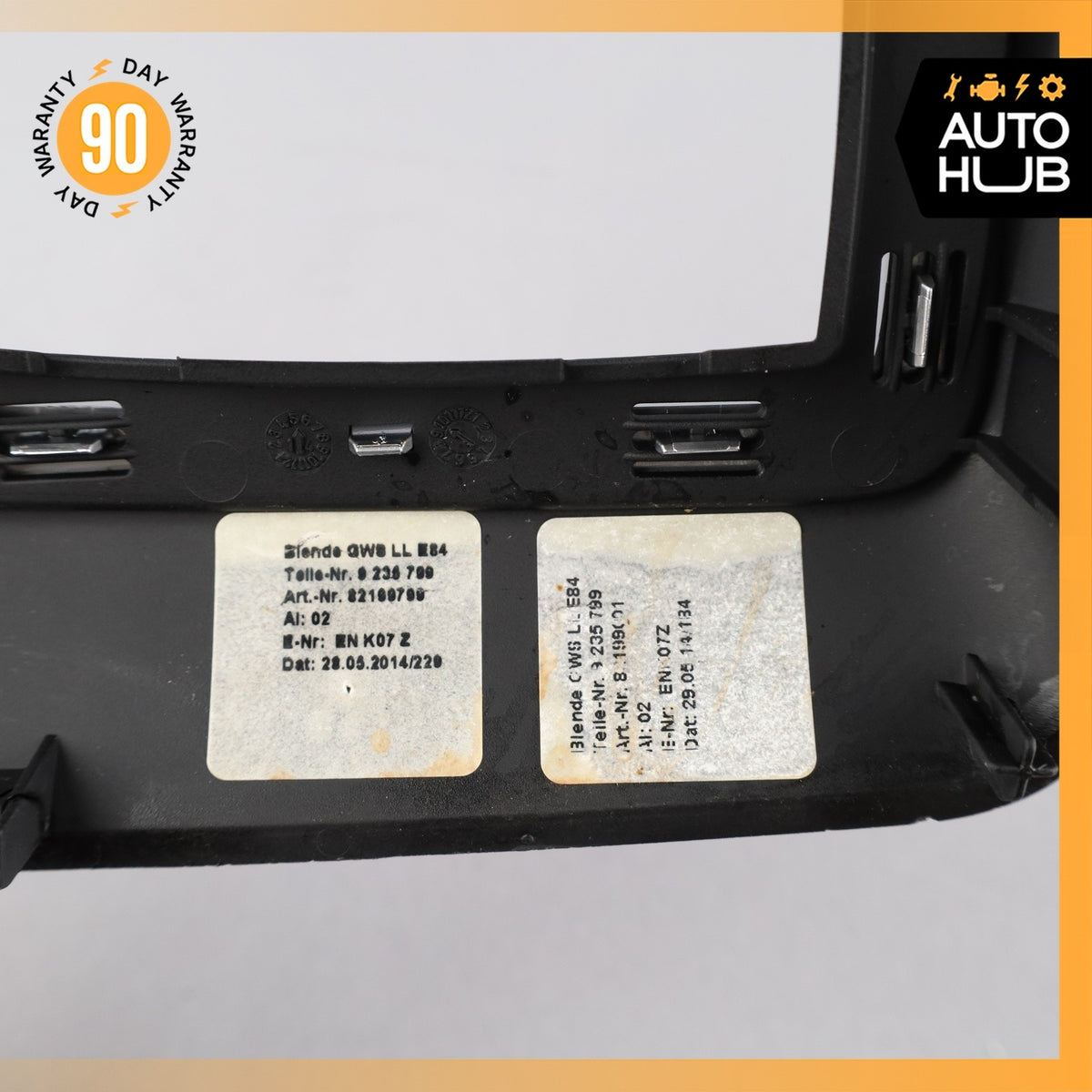 10-15 BMW E84 X1 Center Console Shift Shifter Bezel Trim OEM - photo 10