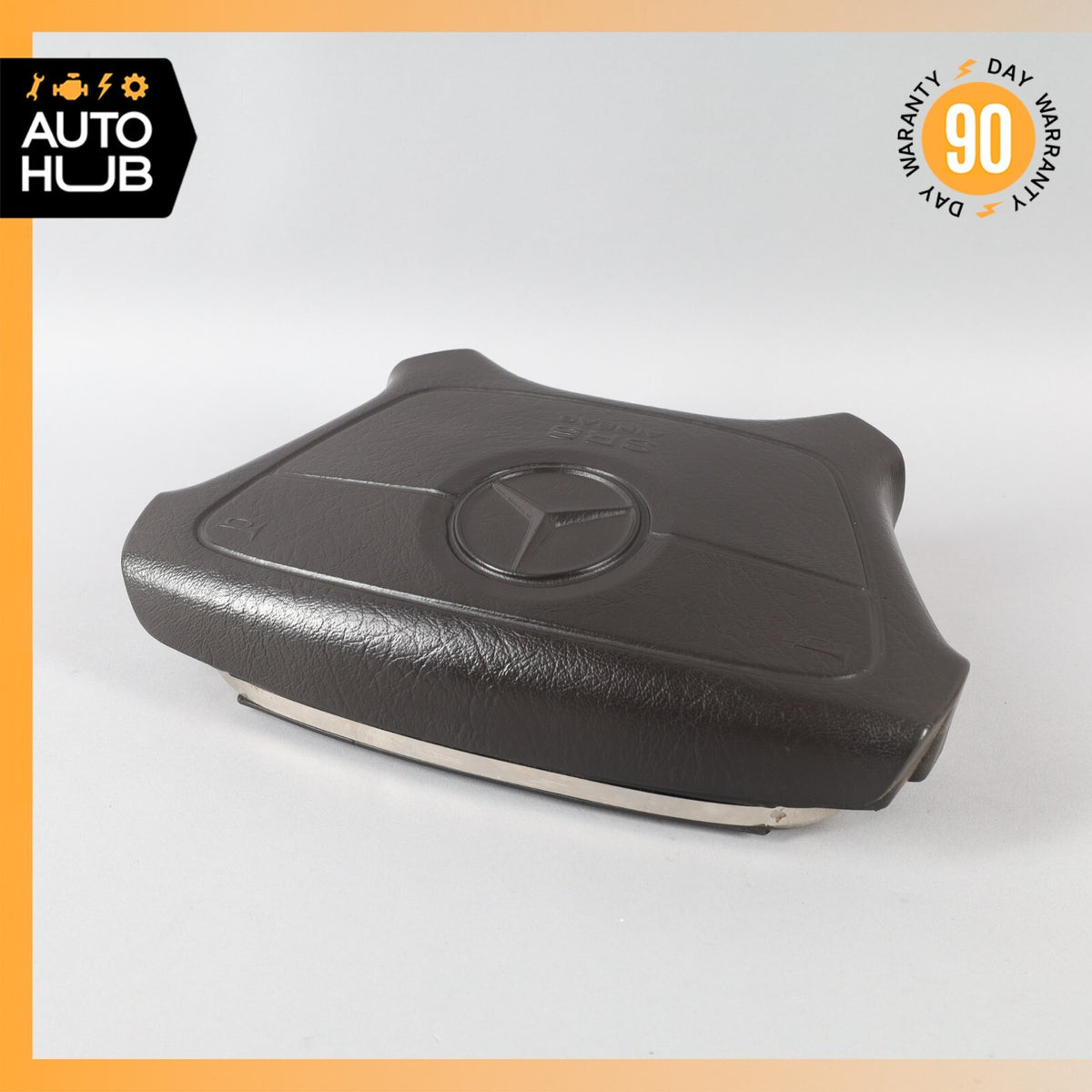 92-98 Mercedes R129 300SL SL320 Driver Steering Wheel Airbag Air Bag Brown OEM - photo 7