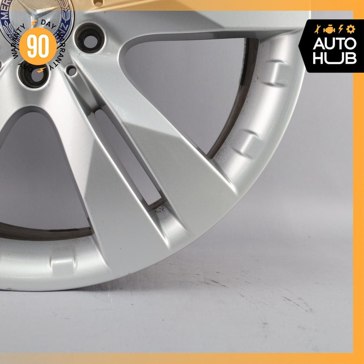 Mercedes X164 GL350 GL450 GL450 8.5 x 20 20" Wheel Rim Silver 1644016002 OEM - photo 4