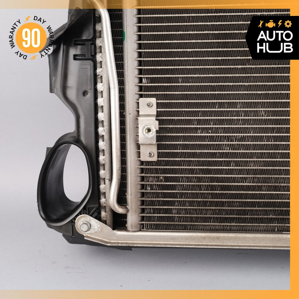 00-06 Mercedes W215 CL500 S430 Engine Cooling Radiator AC Air A/C Condenser OEM - photo 8