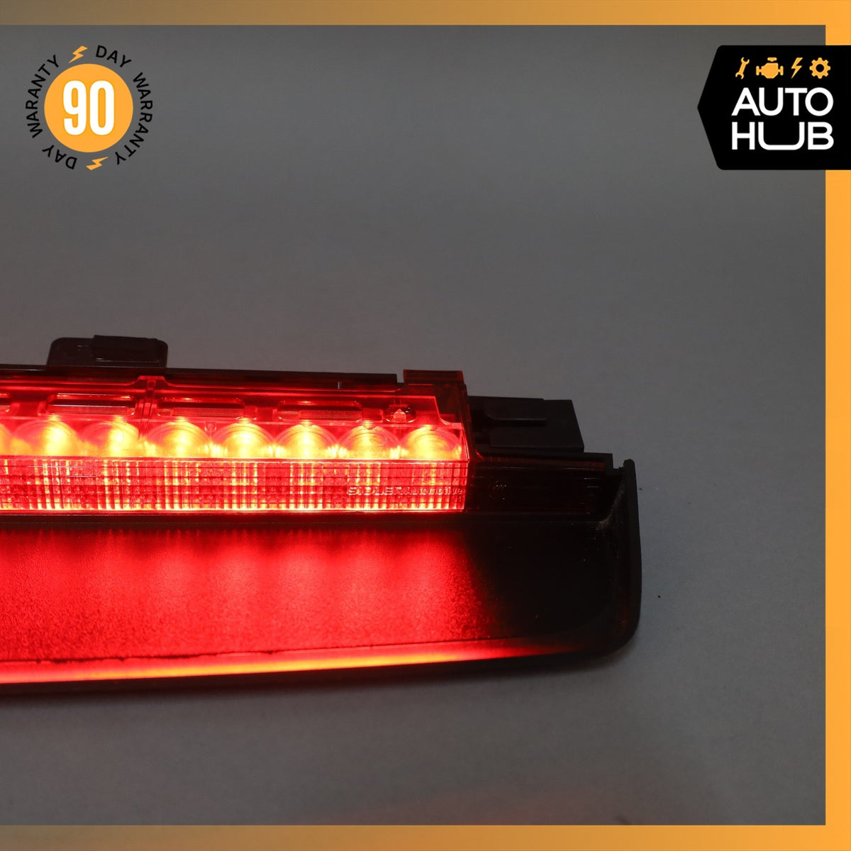 11-16 BMW F10 528i 535i 550i Rear Third Brake Stop Lamp Light w/ Trim OEM - photo 5