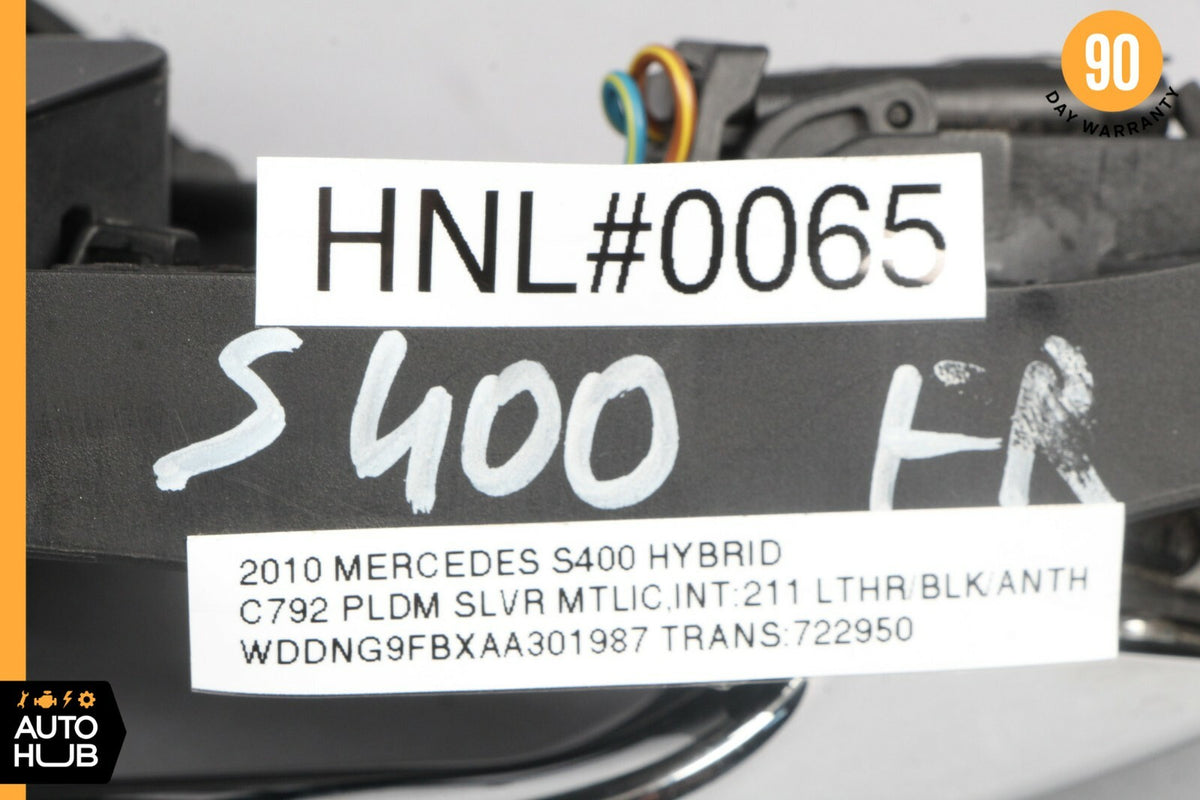 07-13 Mercedes W221 S550 S400 Front Right Passenger Door Handle Keyless Go OEM - photo 12